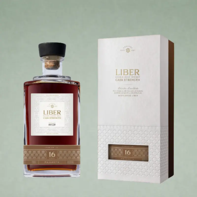 LIBER | CASK STRENGTH 16 AÑOS - PAJARETE FINISH WHISKY 70cl