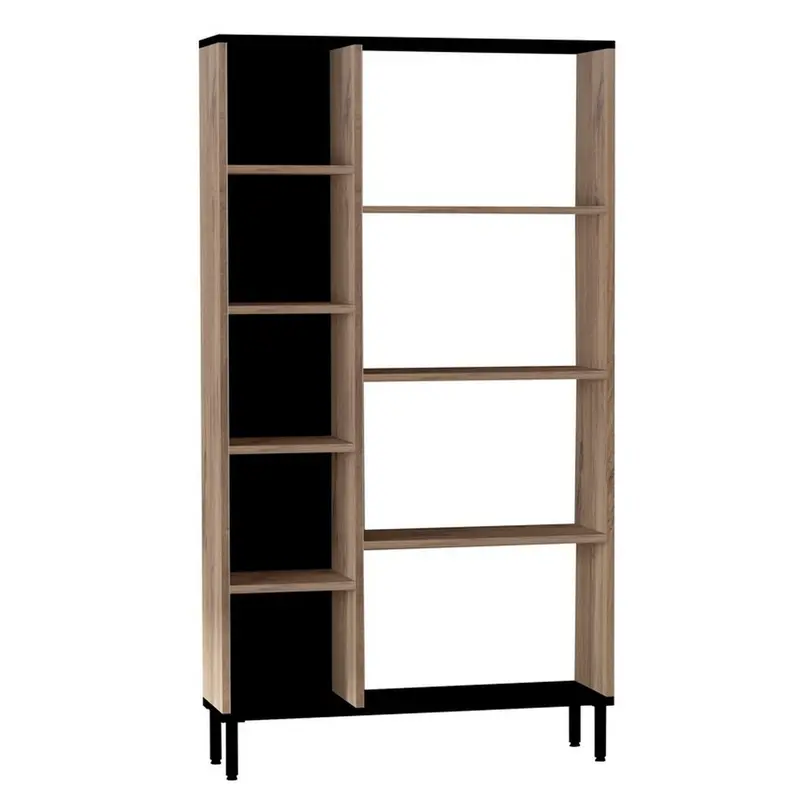 Librería melamina Atlantic 150x90x28 cm