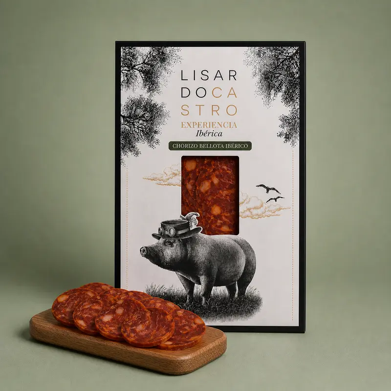 LISARDO CASTRO | CHORIZO BELLOTA IBÉRICO 100gr