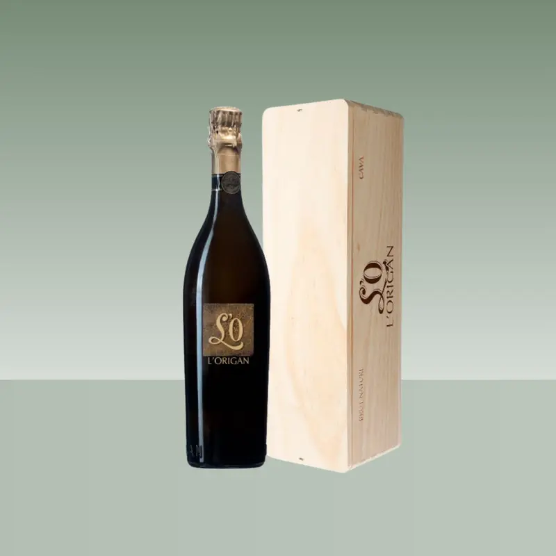L'O DE ORIGAN |  BRUT NATURE EDIC. 14 CAJA MADERA 75cl