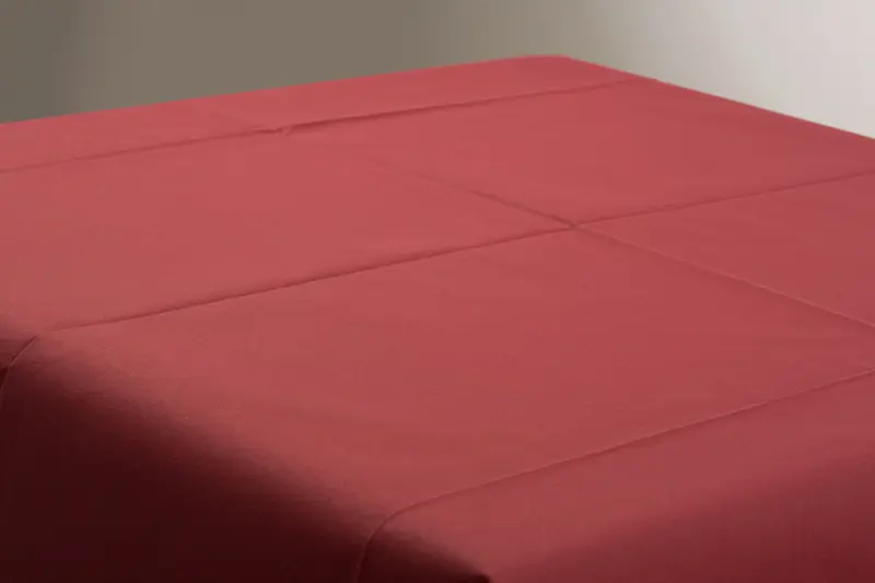 Mantel Air Soft 100x100cm Doblado 1/8 Burdeos, 100uds