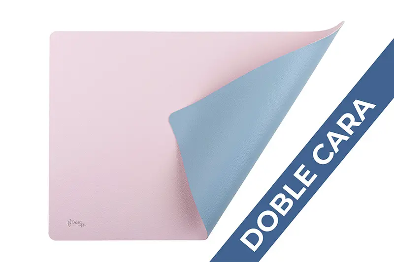 Mantel Polipiel 30x43cm Rosa-Azul (12pq x 12uds)
