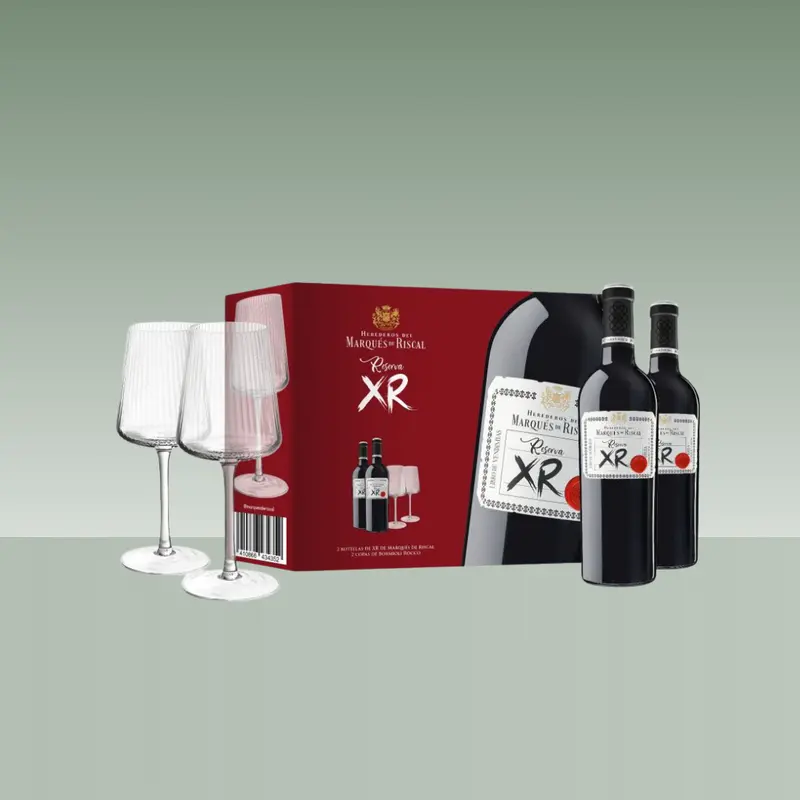 MARQUES DE RISCAL | ESTUCHE 2 BOT. XR RESERVA 2021 75cl