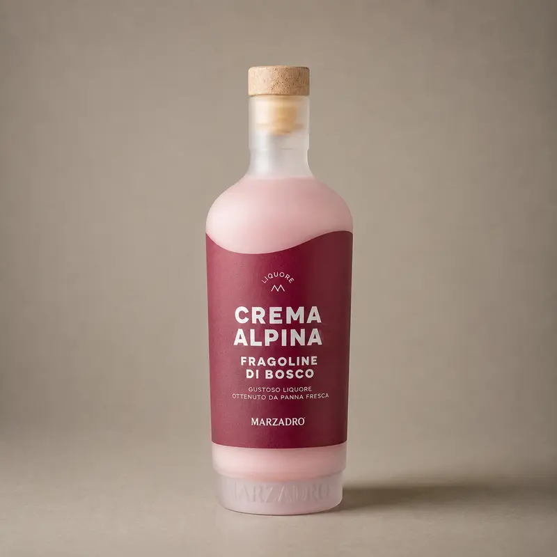 MARZADRO | CREMA ALPINA A LAS FRESAS DEL BOSQUE 70cl