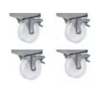 MES FRED - KIT RUEDAS PARA MESA SOPORTE