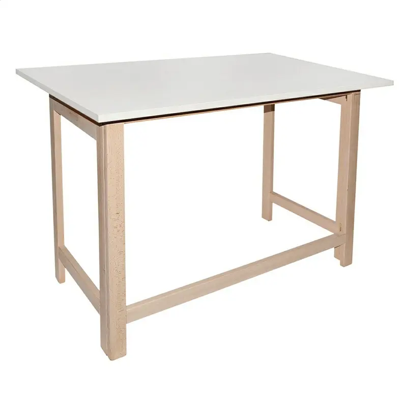 Mesa plegable sin barniz 100x60x75 cm