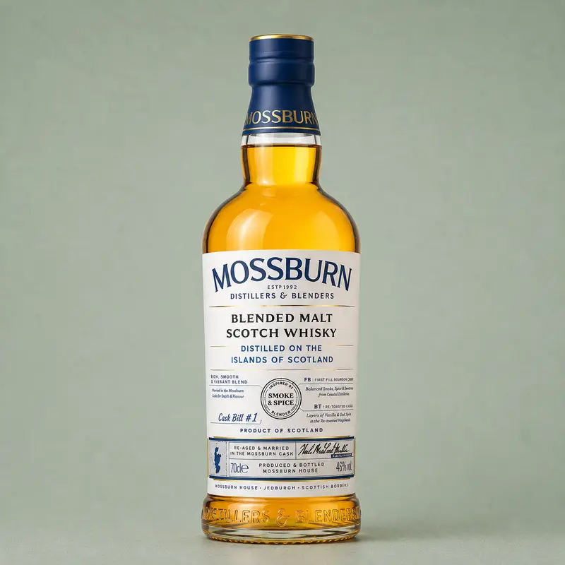 MOSSBURN | BLENDED MALT SCOTCH WHISKY 70cl