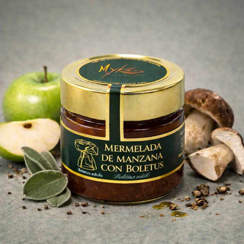 MYKÉS GOURMET  | MERMELADA DE MANZANA CON BOLETUS 190gr