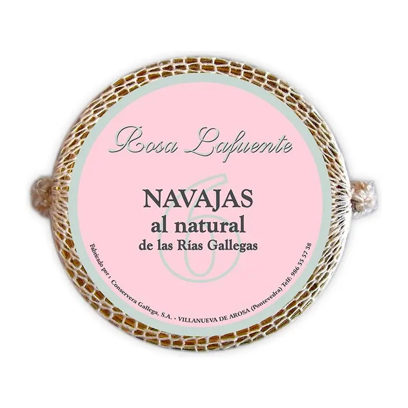 Navajas al natural Paco Lafuente 111g