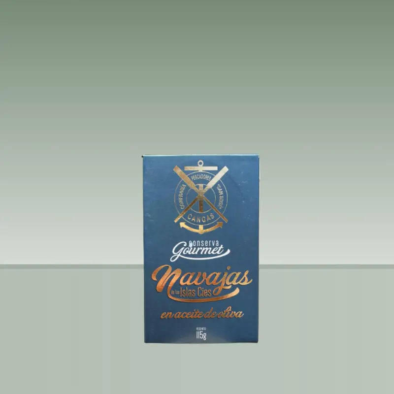 NAVAJAS DE LA ISLA CÍES EN ACEITE DE OLIVA 115gr