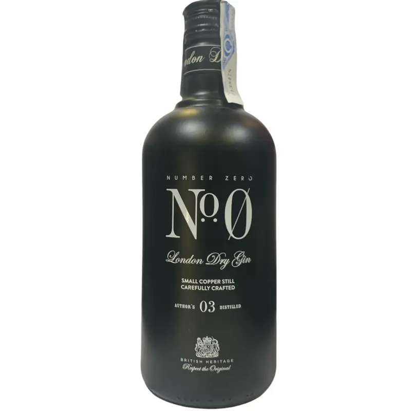 Nº0 London Dry Gin 70cl