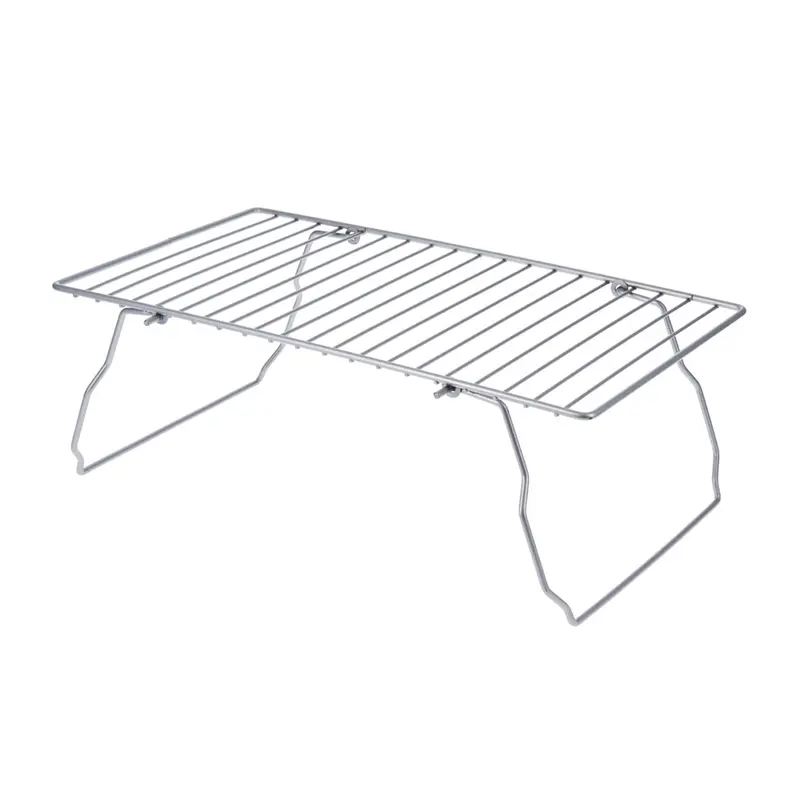 Organizador de cocina recubrimiento polvo gris 37x22,5x13,5cm