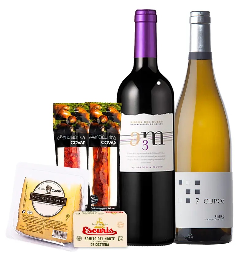 Pack Gourmet AM3 Manso y 7 Cupos Blanco