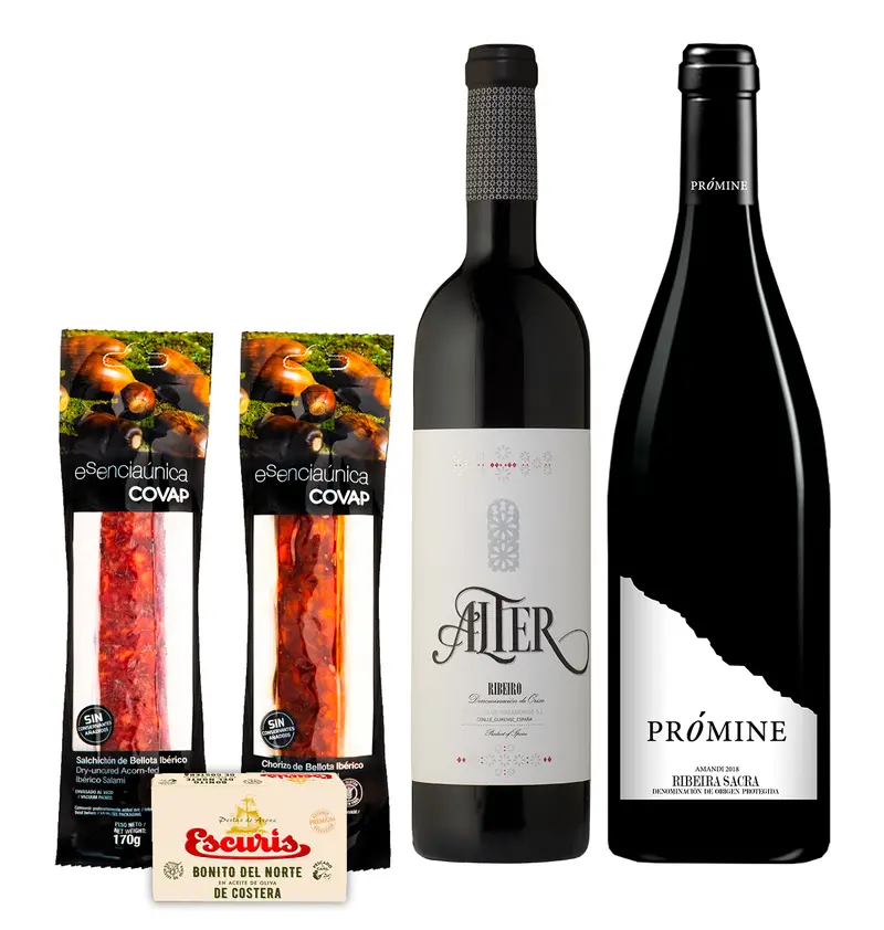 Pack Gourmet Prómine Mencía y Alter Blanco
