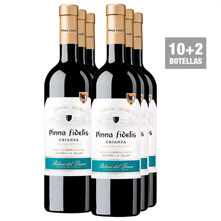 Pack Pinna Fidelis Crianza 10+2 botellas de Regalo