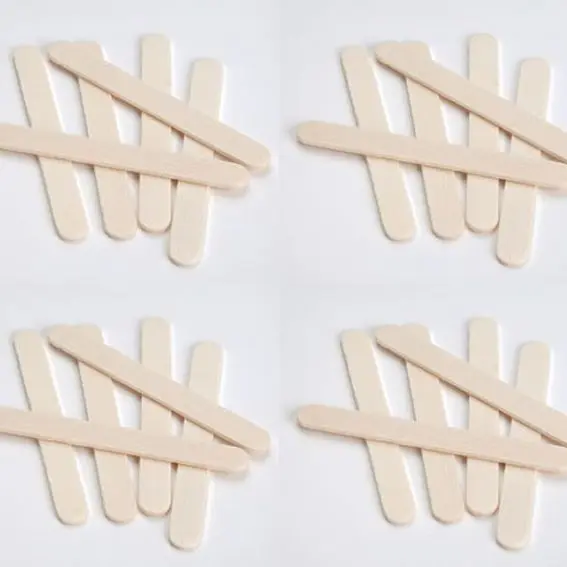 Palito polo de madera. 9 cm - 500 Uds.