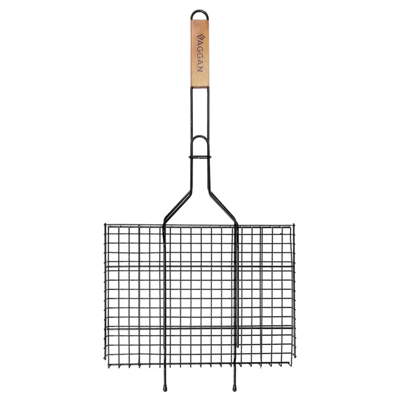 Parrilla para hamburguesas Grill Rack negro antiadherente
