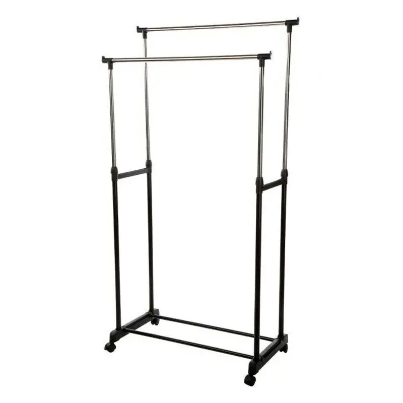 Perchero burro doble para ropa 80x42x170cm