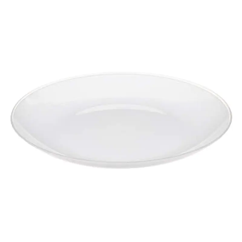 Plato melamina Ø25cm color blanco