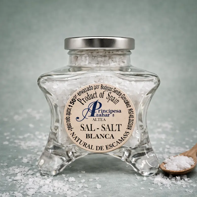 PRINCIPE DE AZAHAR | SAL ESCAMAS BLANCA 150gr