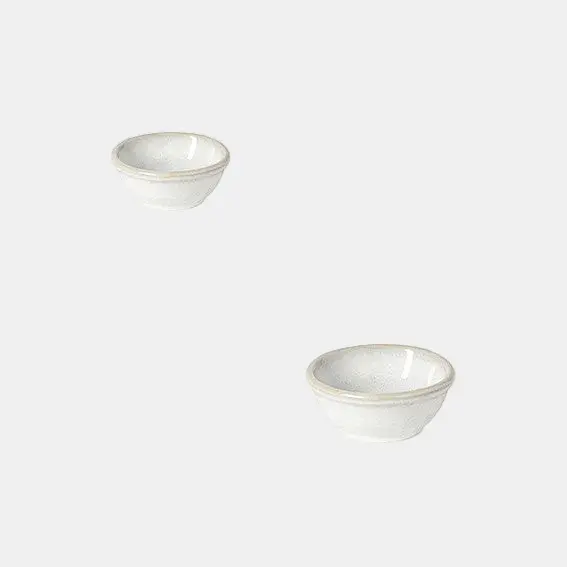 Ramequin mantequera de gres Roda blanco. ø7 x 3 cm - 6 Uds.