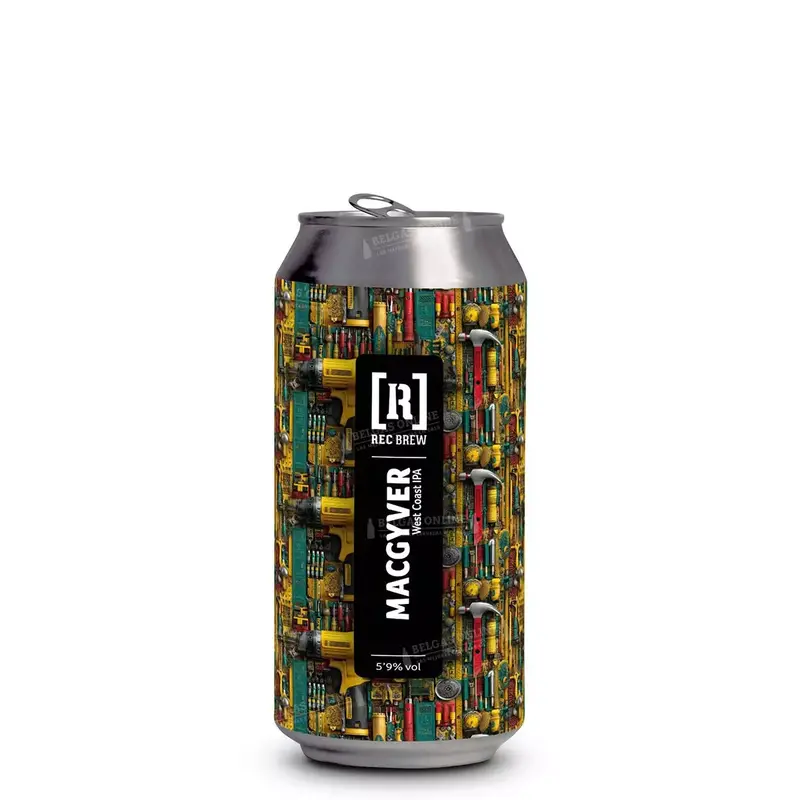 REC BREW MAC GYVER WEST COAST IPA 44CL