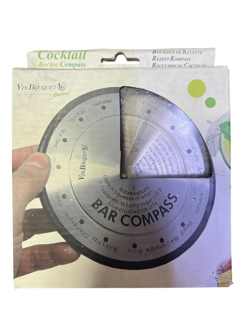 RECETARIO COCKTELERO - BAR COMPASS - FIK02200