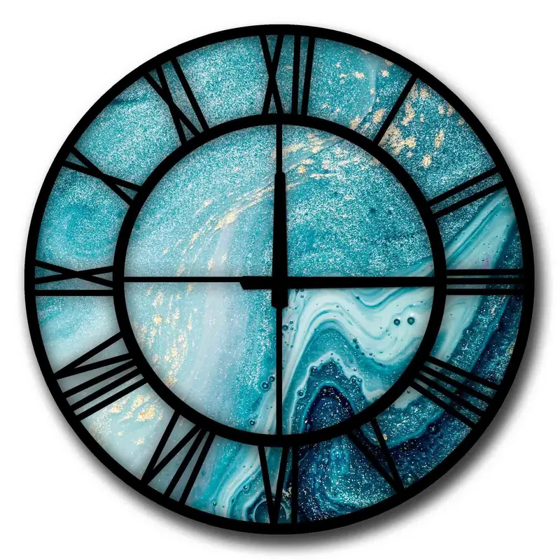 Reloj de pared MDF decorativo