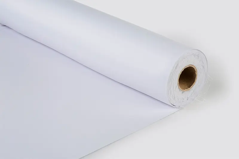 Rollo Tela Raso Satén 1.2x25m Blanco (100% Poliéster)