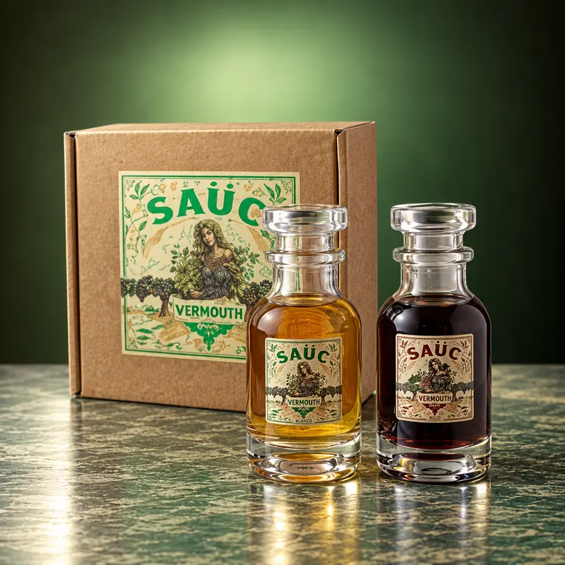 SAUC | PACK MINI  VERMUT ROJO Y BLANCO