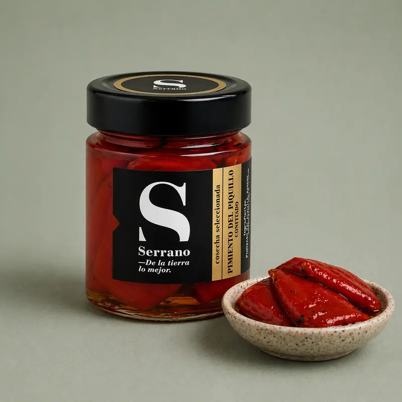 SERRANO | PIMIENTO DEL PIQUILLO CONFITADO 300gr