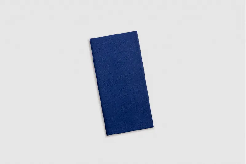 Servilleta Air Soft 40x40cm Pleg. 1/8 Azul, 480uds