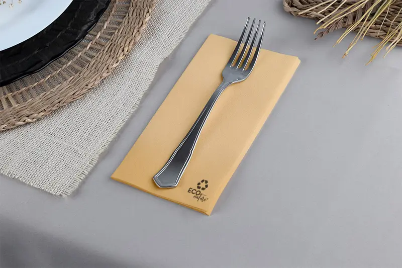 Servilleta Air Soft 40x40cm Pleg. 1/8 Eco Nature, 480uds