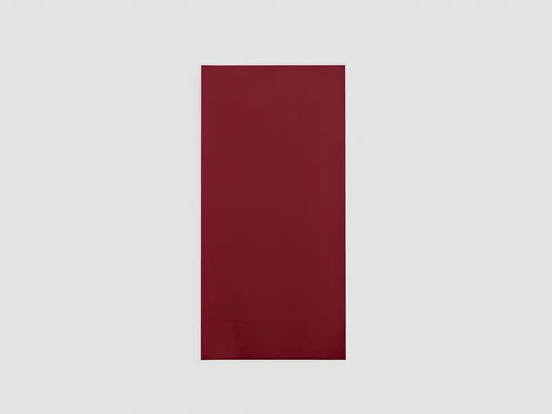 Servilleta Air Soft 48x48cm Pleg. 1/8 Burdeos, 360uds