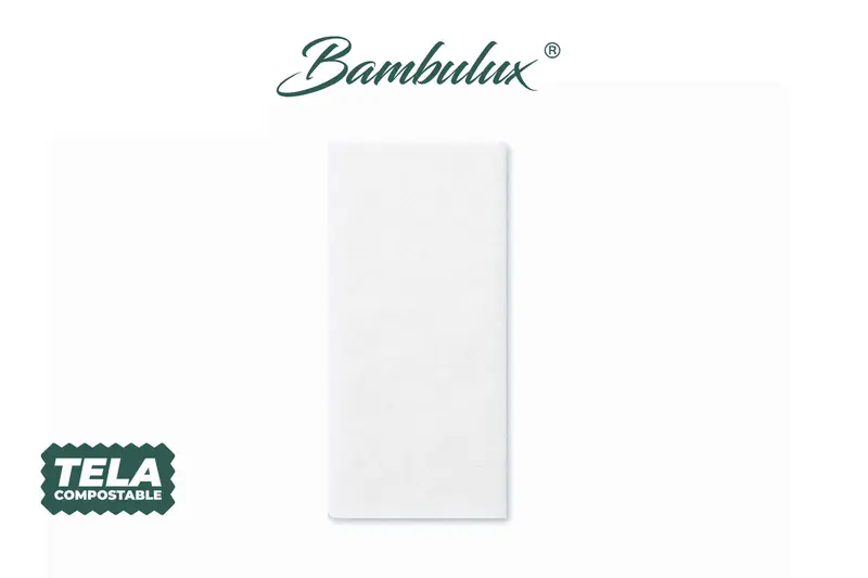 Servilleta Bambulux 48x48cm Pleg. 1/8 L, 240uds