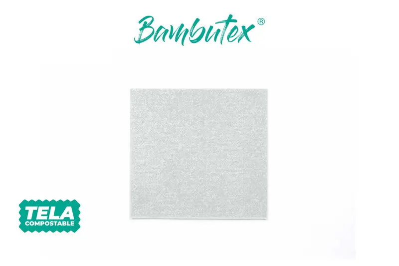Servilleta Bambutex 40x40cm Deco. Esparta Gris, 600uds