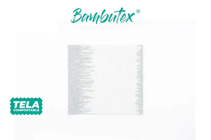Servilleta Bambutex 40x40cm Deco. Sonora Gris, 600uds