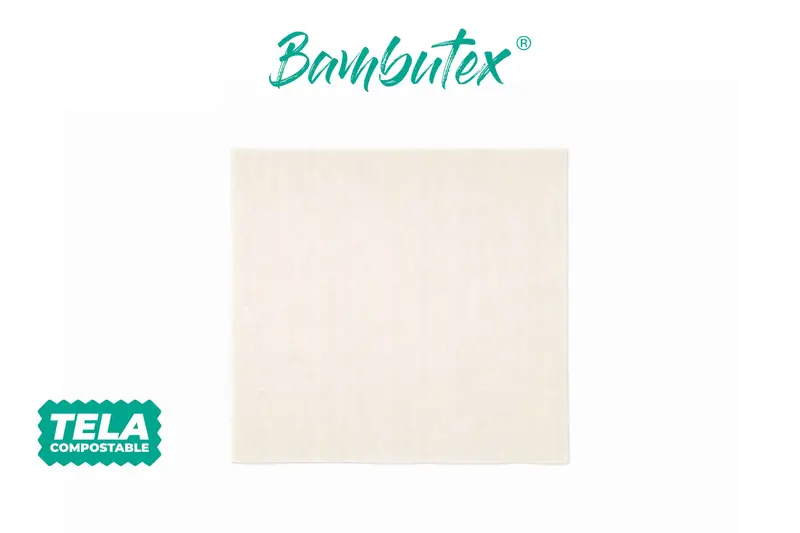 Servilleta Bambutex 48x48cm Deco. Capri Melocotón, 300uds