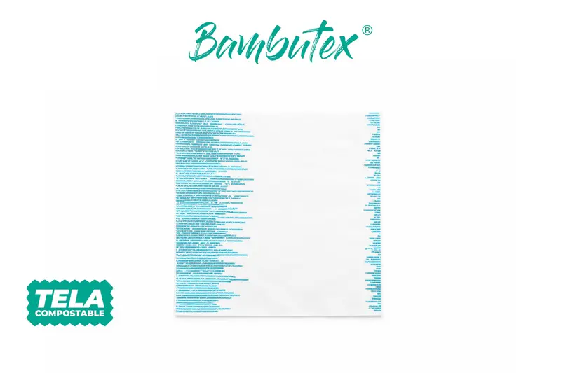 Servilleta Bambutex 48x48cm Deco. Sonora Agua Marina, 300uds