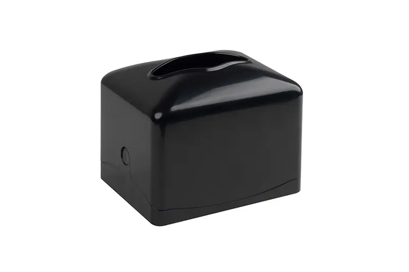 Servilletero 11x20cm ABS Negro, 8uds