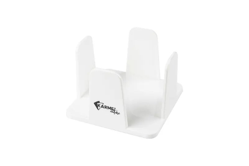 Servilletero 20x20 PS Blanco -KARME.- 24uds