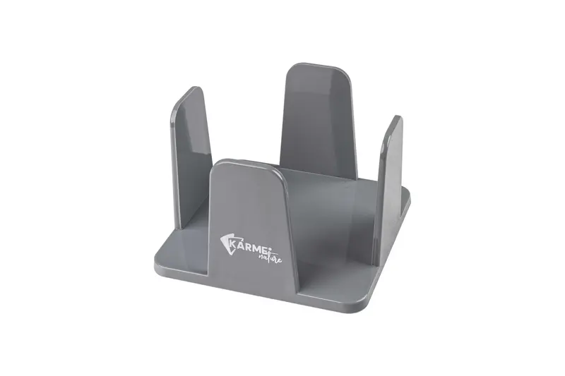 Servilletero 20x20 PS Gris -KARME.- 24uds