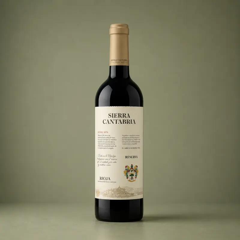 SIERRA CANTABRIA | RESERVA 2017 75cl