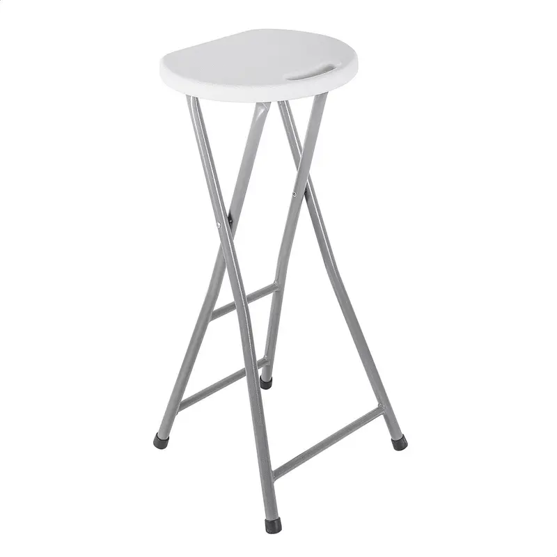 Taburete bar alto metal 31x28x70 cm