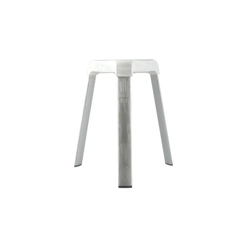 Taburete de ducha aluminio y polipropileno asistencia mayores