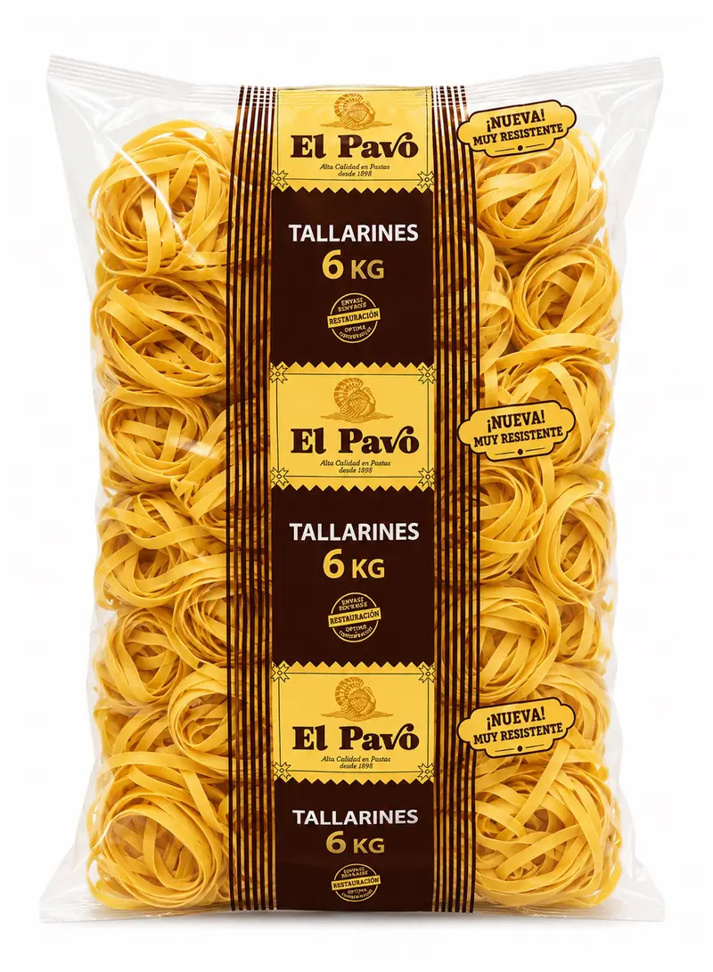 TALLARINES EL PAVO 6KG