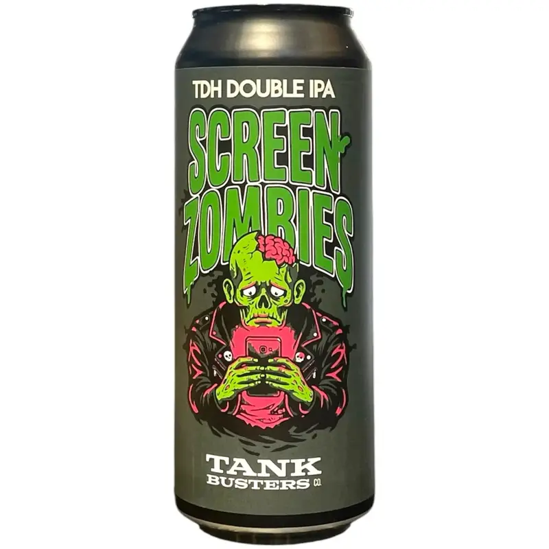 TANK BUSTERS SCREAM ZOMBIES TDH DOUBLE IPA 50CL