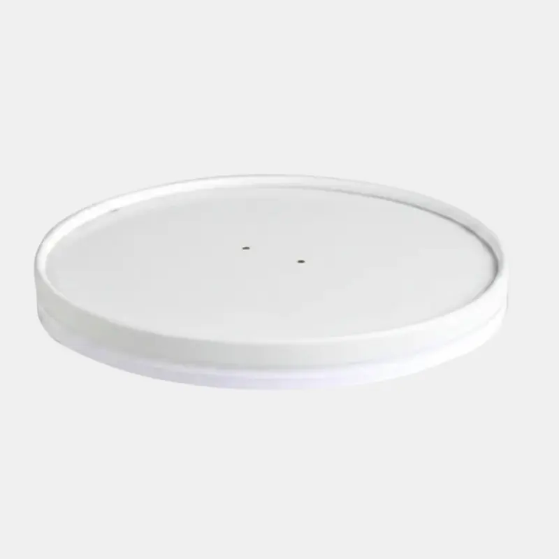 Tapa de cartón blanca  para Cuenco para ensalada. ø11.5 - 500 Uds.