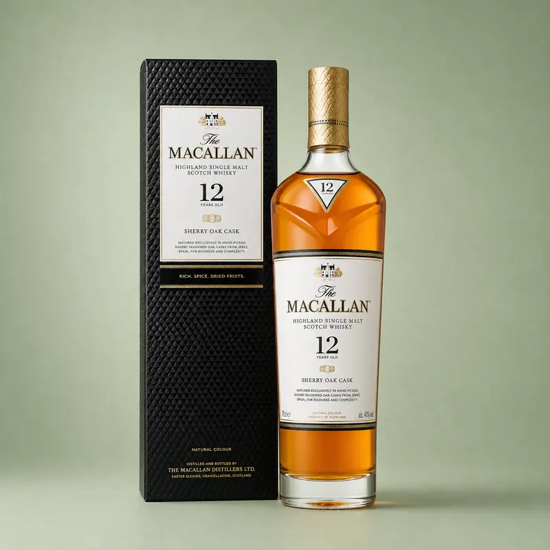 THE MACALLAN | SINGLE MALT 12 YO SHERRY OAK CASK WHISKY 70cl