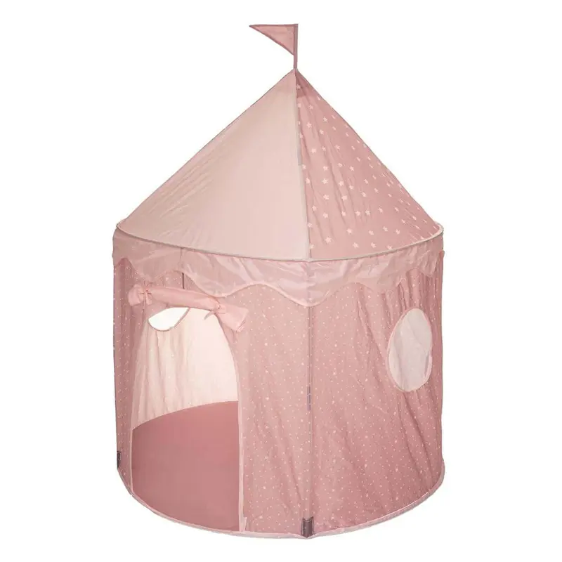 Tienda campaña infantil pop-up rosa 100x100x135cm